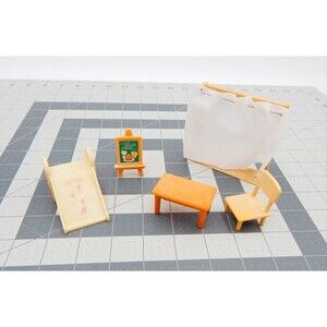 Epoch Calico Critters Mixed Furniture Lot Table Chair Slide Window Replacements